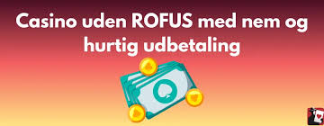 Oplev Spændingen ved Online Casino Uden om Rufus